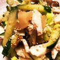 木漏れ日の台所's cooksnap of when they made キュウリＤＥザーサイ鶏胸肉和え☆.