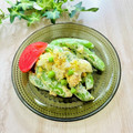 runa10's cooksnap of when they made スナップエンドウとゆで玉子のマヨ和え.