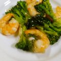 バウンド's cooksnap of when they made ブロッコリーとむき海老の液体塩こうじ炒め.