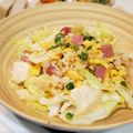 ♡礼♡'s cooksnap of when they made 簡単・美味しい♪ベーコンレタスチャーハン.