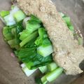 トムの丞's cooksnap of when they made 練り胡麻で美味しい♪雪うるいの利休酢.