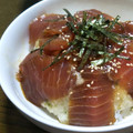 クリーピングタイム☆'s cooksnap of when they made 一度試して欲しい！まぐろの漬け丼.