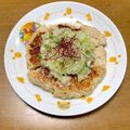 クックP8KGHH☆'s cooksnap of when they made 超簡単☆ねぎ塩ソースの豆腐ハンバーグ！.