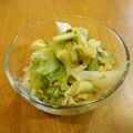 rarararako's cooksnap of when they made 春キャベツの粒マスタード和え.