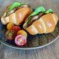 ばぢこ's cooksnap of when they made 炙りチャーシューのロールサンドイッチ.