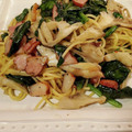 ダッフィーニーうに's cooksnap of when they made 舞茸とほうれん草の和風パスタ.