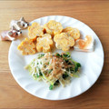 Newチヨコっと♪'s cooksnap of when they made かいわれ大根とえのきのお浸し.