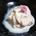 まなぽー。's cooksnap of when they made 市販アイスと混ぜるだけ！桜酒粕アイス.