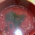 ◎みーちゃん◎'s cooksnap of when they made 超簡単♪激安♪即席ワカメスープ♪.