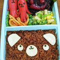 シまぁエナガ☆'s cooksnap of when they made 幼稚園の子供用お弁当☆鶏そぼろdeクマ.