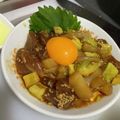 きんぐぅ。's cooksnap of when they made 【混ぜるだけ】マグロとアボカドのユッケ.
