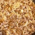 ♡キキララMam♡'s cooksnap of when they made 母から伝授☆つゆだく牛丼☆.