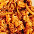 りーとぽん's cooksnap of when they made 簡単超ウマいり豚（豚タマソース炒め）.