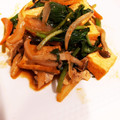 ラヒラヒ's cooksnap of when they made 【コク旨】厚揚げと豚バラのピリ辛炒め.