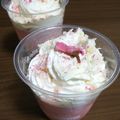 まなぽー。's cooksnap of when they made 春スイーツ♪簡単ふるふる桜プリン.