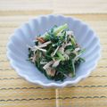 バカリャウ's cooksnap of when they made にんじんの葉の胡麻和え.
