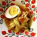 bonnet's cooksnap of when they made 食べるスープ☆ソトアヤム！【鶏のスープ】.