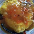 さっち天然さん's cooksnap of when they made 簡単市販で◆中華丼の素で天津飯◆.