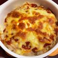 ママメイン！時々子供's cooksnap of when they made 簡単ランチに！ミートドリア.
