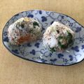 明日の風☆'s cooksnap of when they made ﾋﾟﾘっと七味＊三つ葉としらすのおむすび.