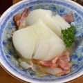 クックこぎママ☆'s cooksnap of when they made 新玉ねぎ丸ごと②レンチン♪バター.