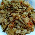 じゃりてん's cooksnap of when they made 野菜たっぷりフキノトウの茎ご飯.