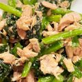 ピグウ's cooksnap of when they made ほうれん草のツナ胡麻和え.