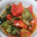 ちーちゃん★ママ's cooksnap of when they made 簡単☆胡瓜とワカメとトマトのおかか和え☆.
