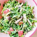 干芋くん's cooksnap of when they made レンジ☆豆苗しめじカニカマ胡麻マヨサラダ.