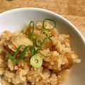 クックX4GZEJ☆'s cooksnap of when they made ▼バター香るベビー帆立の簡単炊き込みご飯.