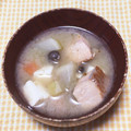 わたさな2016's cooksnap of when they made ご馳走の一品 具だくさん秋鮭のあら汁.