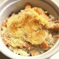 なーなちゃん's cooksnap of when they made ＊鮭マヨきのこドリア＊.