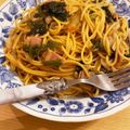 クックPE4URY☆'s cooksnap of when they made ほうれんそうとベーコンの和風パスタ.