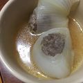 ちゃぎー's cooksnap of when they made 新玉ねぎまるごと肉詰めコンソメ煮.