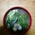 クックTI0F2M☆'s cooksnap of when they made ☺二日酔いに♥白だしで簡単♪しじみ汁☺.