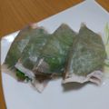 クックL2DT1S☆'s cooksnap of when they made 生ハムとモッツァレラの紫蘇巻き.