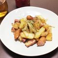 居酒屋まるみ's cooksnap of when they made ベーコンとポテトのマスタード炒め.
