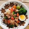 カバゴン's cooksnap of when they made 簡単本格豚ロースでヘルシーな台湾 魯肉飯.