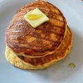 うさまる．'s cooksnap of when they made ココナッツ粉ベースのパンケーキ♪.