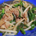 コッピー３０５'s cooksnap of when they made 牛肉ともやしニラとえのきのオイスター炒め.