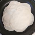 みかんくま86's cooksnap of when they made 手作り餃子の皮を丸くモチモチに作るコツ.