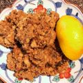 ばにらびーん's cooksnap of when they made 冷凍豆腐で揚げないからあげ.