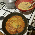ÄrPersika's cooksnap of when they made ◆簡単♡外サクサク中もちもち チヂミ◆.