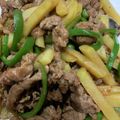 ☆☆チャコ☆☆'s cooksnap of when they made じゃがいもで青椒肉絲.