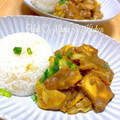 YUH♡ママ's cooksnap of when they made 厚揚げの和風カレー.