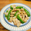 ねっちゃんっ's cooksnap of when they made 豚コマとピーマンの炒め物(お弁当用です).