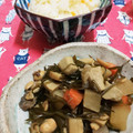 たまさぶろうの部屋's cooksnap of when they made 栄養満点☆大豆と切り昆布の煮物.