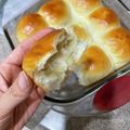 miccherry's cooksnap of when they made バナナクリームちぎりパン（ＨＢ使用）.