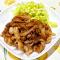 にきけん's cooksnap of when they made 玉ねぎと豚肉のしょうが焼き◎.