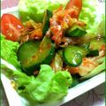 ハッピーベル's cooksnap of when they made きゅうりの浅漬け～オイキムチ風～.